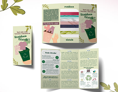 Descarte de Resíduos Têxteis | Cartilha/Booklet