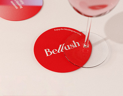 Bellush | Cocktail bar branding