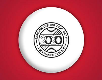 2020 Lawrenceburg Disc Golf Tournament Series Stamp