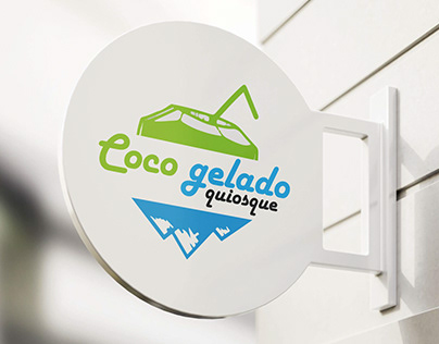Logomarca: Coco gelado - quiosque