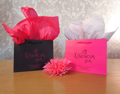 Essencia Spa & Salon Bag Design
