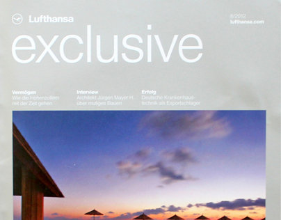 Lufthansa Exclusive Magazine