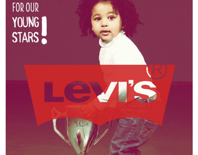 Levis Plakate "for our young Stars"