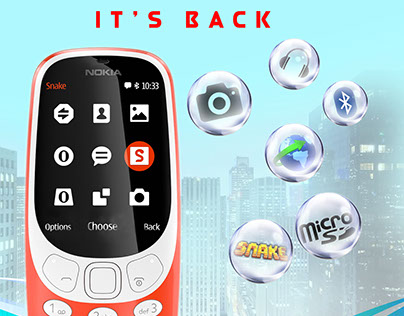 Nokia 3310 Launch Poster