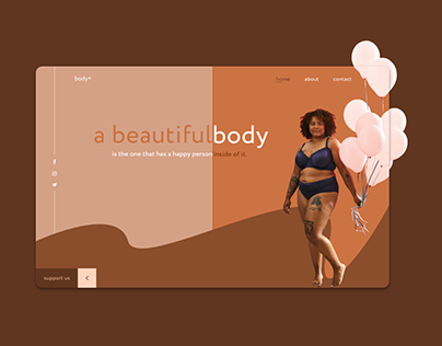 body positive! - web concept