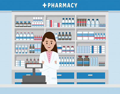 pharmacy-interior-with-drug-shelves-and-cashier