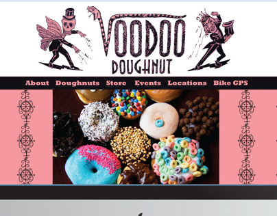 Voodoo Doughnut: Web Redesign