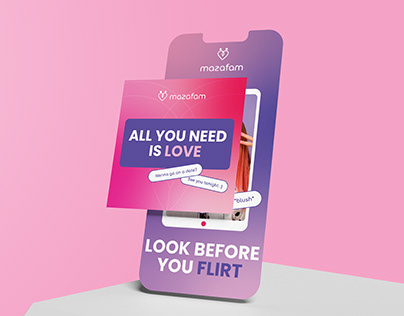 MAZAFAM | Dating App Branding