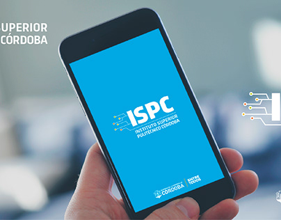 ISPC diseño logo y pantallas