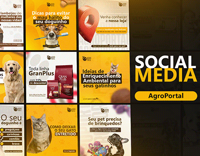 Social Media - Petshop AgroPortal