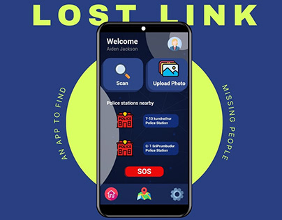 Lost Link - Finding Missing people | UX Case Study