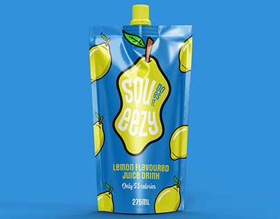 Squeezy - Fictional Juice Drink Brand Concept Design