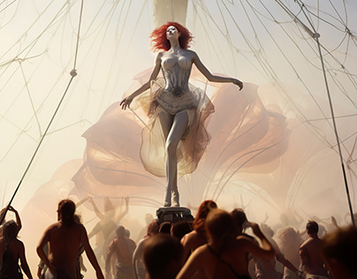 Burning Man x Birth of Venus