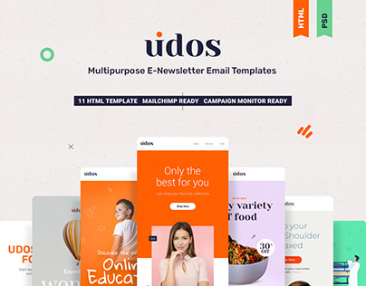 Udos - Multipurpose E-Newsletter Email Templates