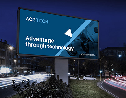 Corporate identity for engineering company Acetech