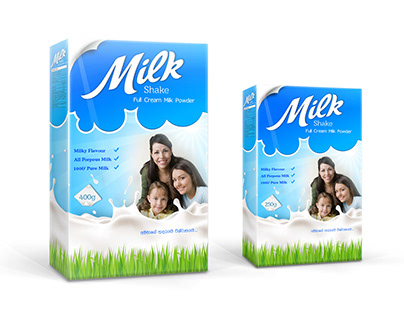 Milk powder packaging