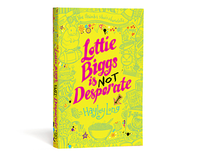 Hayley Long - Lottie Biggs is not Desperate Book Cover