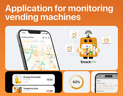 App for monitoring vending machines