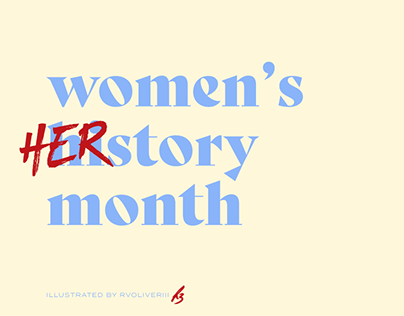 Women's Her-story Month Illustrations