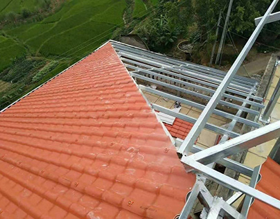 UPVC Plastic Roof Sheets Tiles قرميد بلاستيك تركي