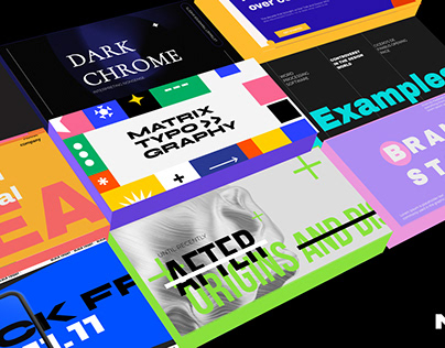 Typography Pack MATRIX Text Slides