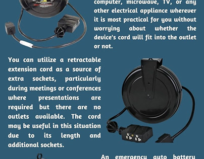 Convenient Retractable Extension Cord For Your Home