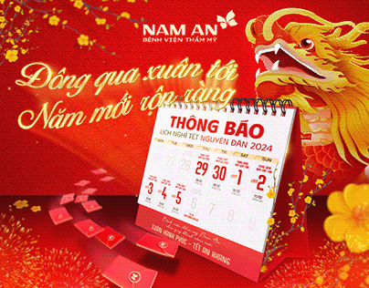 SOCIAL MEDIA POST (LUNAR NEW YEAR 2024) - BVTM Nam An