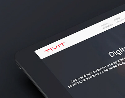 TIVIT | Layout Website