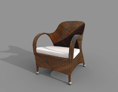 Wickle armchair