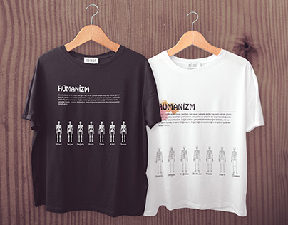 Hümanizm Tişört Tasarımı