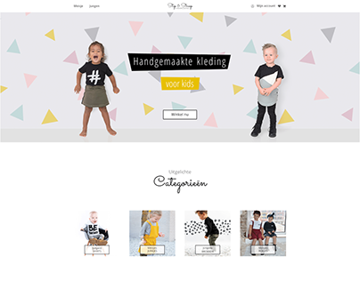 Stip&Streep.com - children's clothing homepage