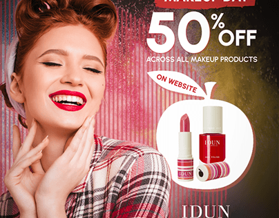 IDUN Makeup Advertising Products
