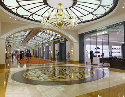 Studio City Macau Themed Retail Districts