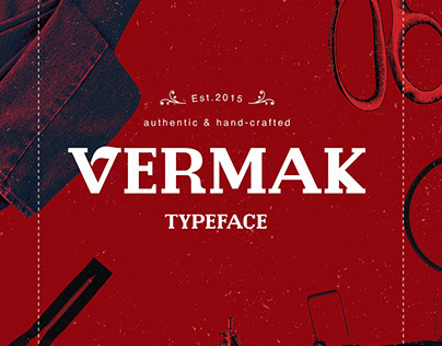 Vermak Typeface