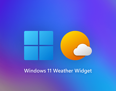 Windows 11 Weather Widget