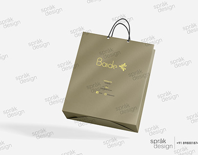 Baide Bag Stationery Design