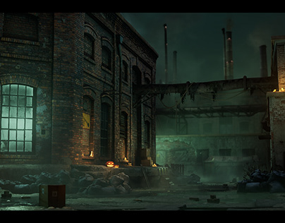 UE4: The Abandoned Warehouse Lighting