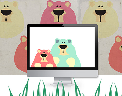 Children's Illustration- 
Mr bear