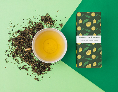 Green Tea & Lemon Packaging