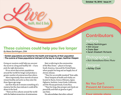8 page newsletter