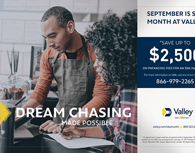Valley SBA Month Campaign