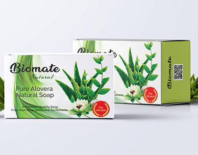 Product packaging design for soap