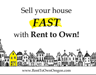 Rent to Own Postcard