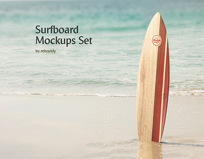 Surfboard Mockups Set