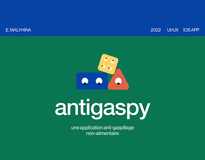 Antigaspy | UI UX Design | iOS App