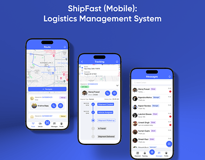 ShipFast (Mobile): Logistics Management System