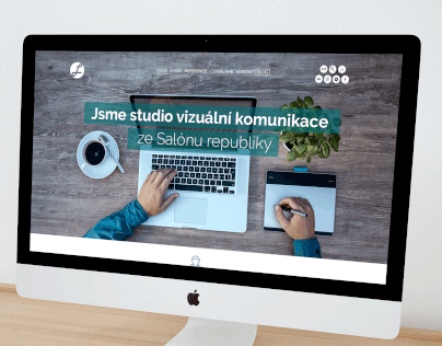 Graphic studio homepage design