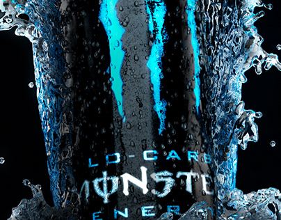 Monster Enegry 3D render