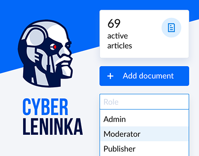 CyberLeninka — CMS Design For Electronic Library