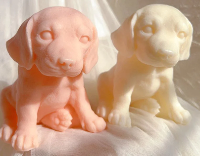 Dog Candle Moulds